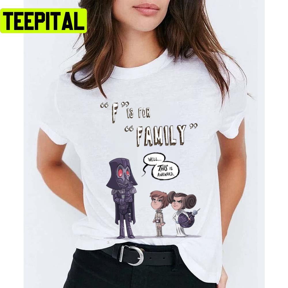 Some Large Daisies In The Grass F Is For Family Unisex T-Shirt
