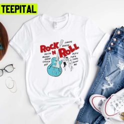 Song Lyrics Rock N Roll Chuck Berry Unisex T-Shirt