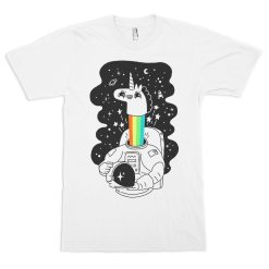 Space Unicorn Funny T-Shirt