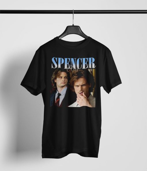 Spencer Reid Movie Inspired 90s Bootleg Rap Old School Unisex T-Shirt