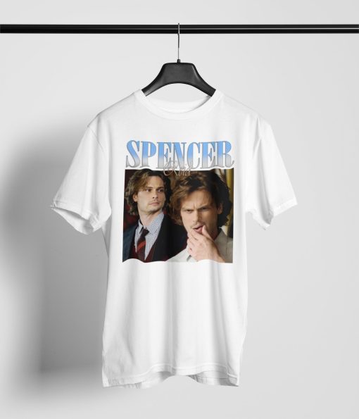 Spencer Reid Movie Inspired 90s Bootleg Rap Old School Unisex T-Shirt