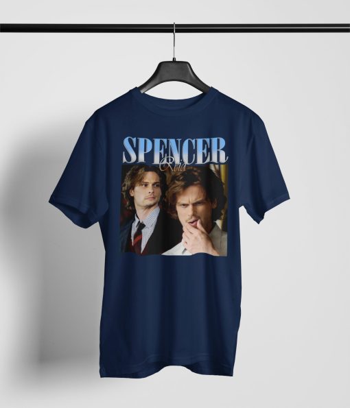 Spencer Reid Movie Inspired 90s Bootleg Rap Old School Unisex T-Shirt