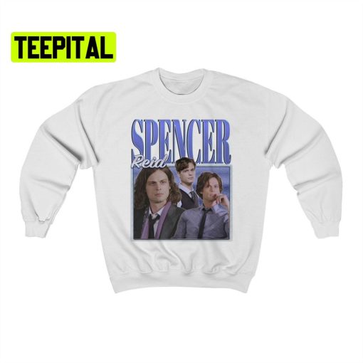 Spencer Reid Retro Vintage Art Unisex Sweatshirt