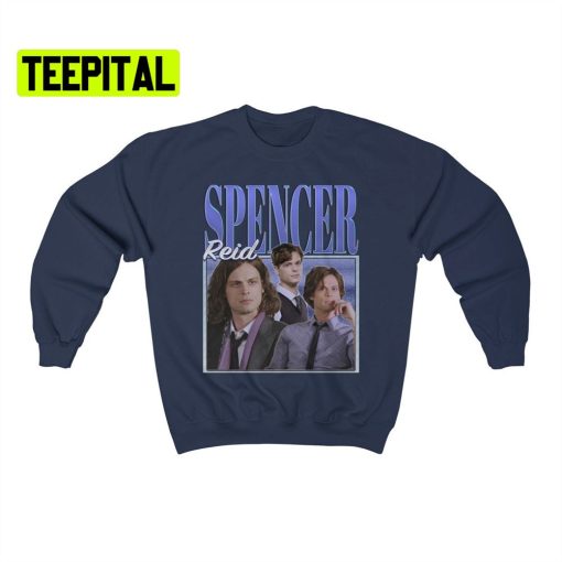 Spencer Reid Retro Vintage Art Unisex Sweatshirt