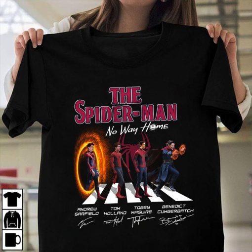 Spider Man No Way Home Nwh Movie 3 Spider Man Marvel No Way Home Mcu Spiderman Unisex T-Shirt