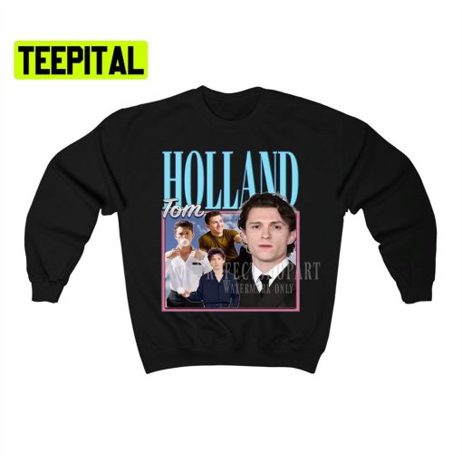 Spider Man Tom Holland Retro Vintage Art Unisex Sweatshirt