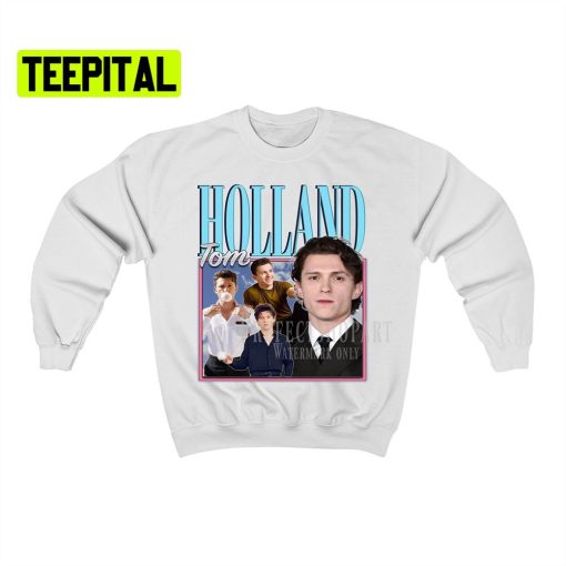 Spider Man Tom Holland Retro Vintage Art Unisex Sweatshirt