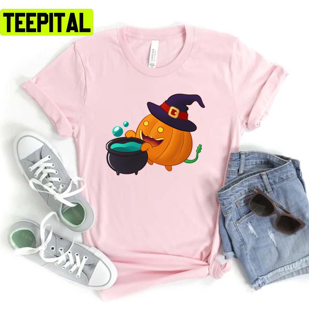 Spoopy Pumpkin Witch Steven Universe Unisex T-Shirt