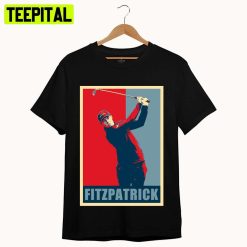 Sports Art Matt Fitzpatrick Golf Tour 2022 Unisex T-Shirt