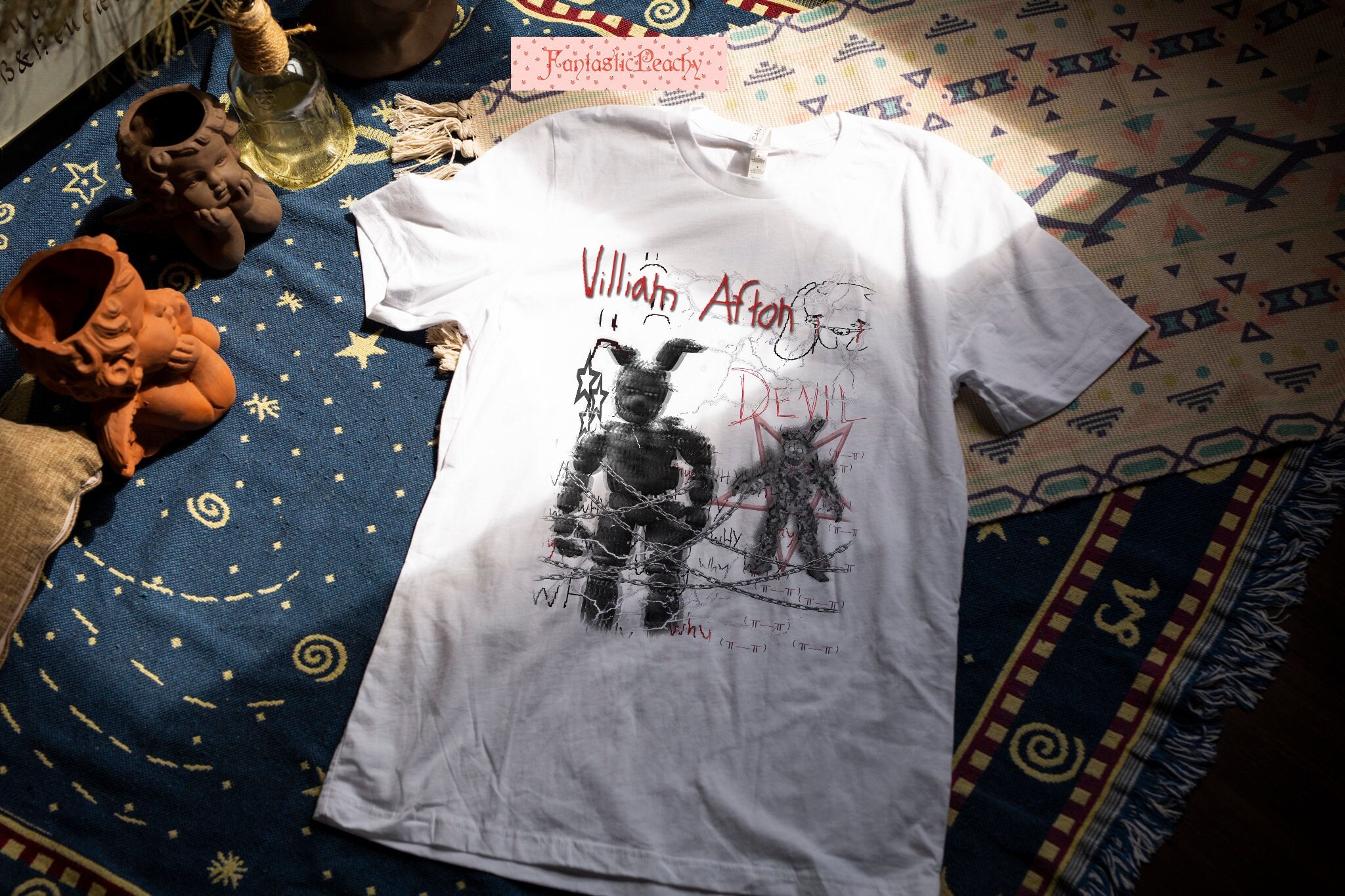 Five Nights At Freddys T-Shirt Springtrap Vintage FNAF