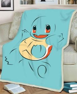 Squirtle Cute Fleece Blanket Throw Blanket Gift