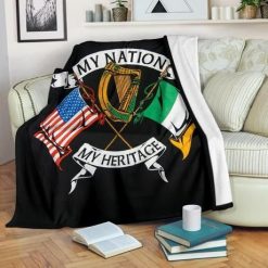 St Patrick’s Day Bestseller Fleece Blanket Throw Blanket Gift