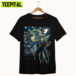 Starry Remake Van Gogh Unisex T-Shirt