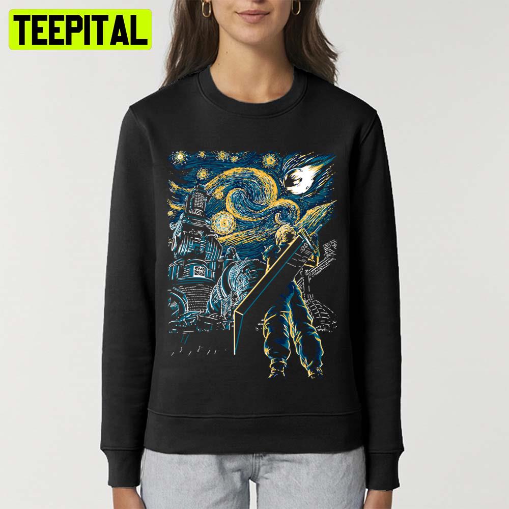 Starry Remake Van Gogh Unisex T-Shirt