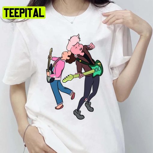 Steven And Lars Rocking Steven Universe Unisex T-Shirt