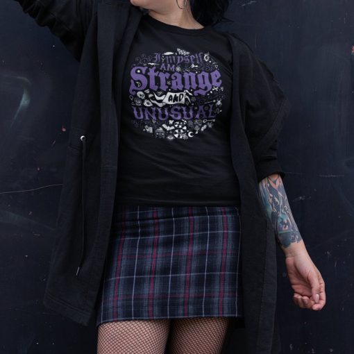 Strange And Unusual Vintage Distressed Occult Unisex T-Shirt