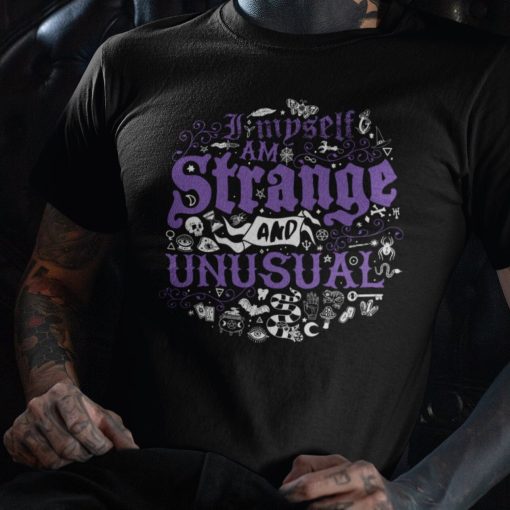 Strange And Unusual Vintage Distressed Occult Unisex T-Shirt