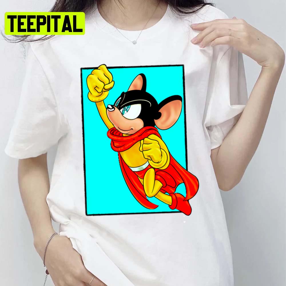 Strong Fighter Mighty Mouse Unisex T-Shirt