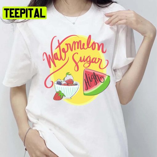 Sugar High Watermelon Summer Trending Unisex T-Shirt