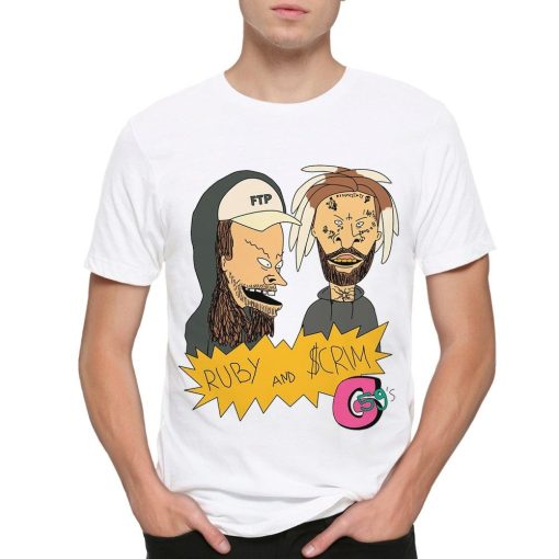 Suicide Boys Ruby and Scrim Cartoon T-Shirt