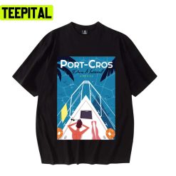 Sunbathing On Boat Port Cros Hyeres France Unisex T-Shirt