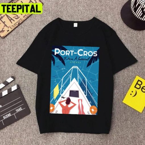 Sunbathing On Boat Port Cros Hyeres France Unisex T-Shirt