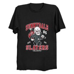 Sunnydale High School Vampire Vintage Distressed Horror College Mascot Unisex T-Shirt