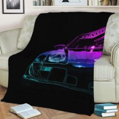 Super Car Retro Fleece Blanket Throw Blanket Gift