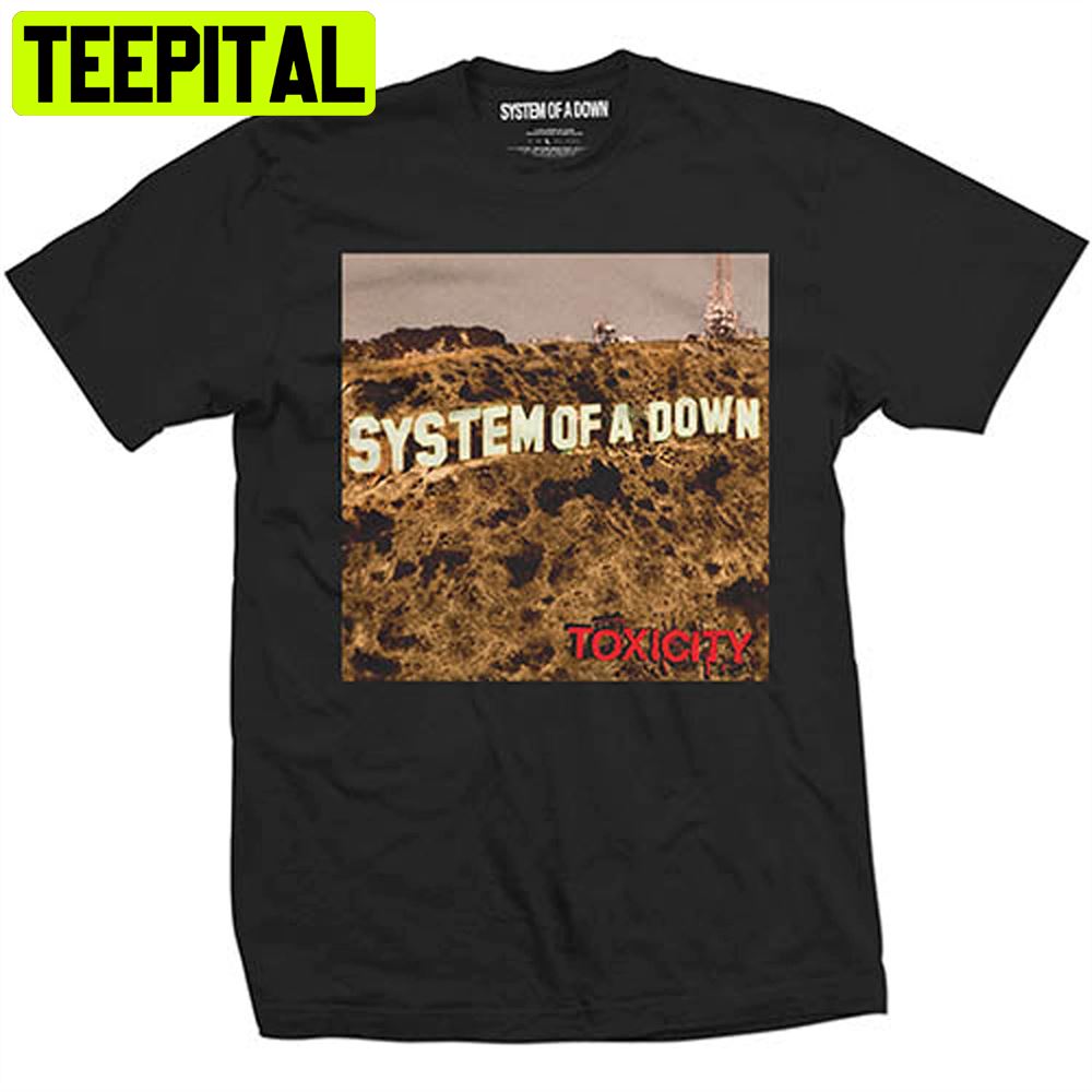 System Of A Down Toxicity Heavy Metal Rock Band Unisex T-Shirt