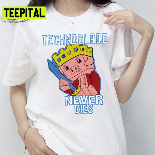 Technoblade Never Dies Illustration Unisex T-Shirt