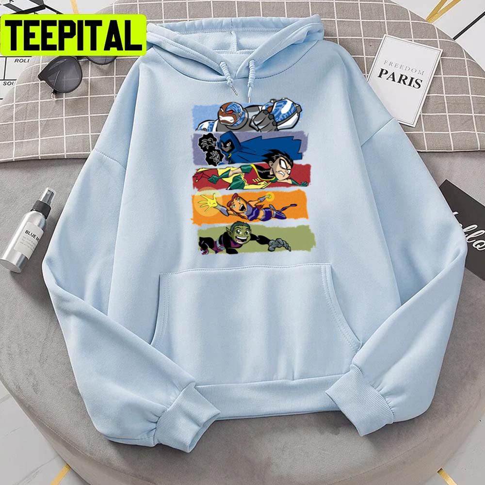 Teen Titans Iconic Design Unisex T-Shirt