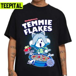 Temmie Flakes Undertale Graphic Unisex T-Shirt