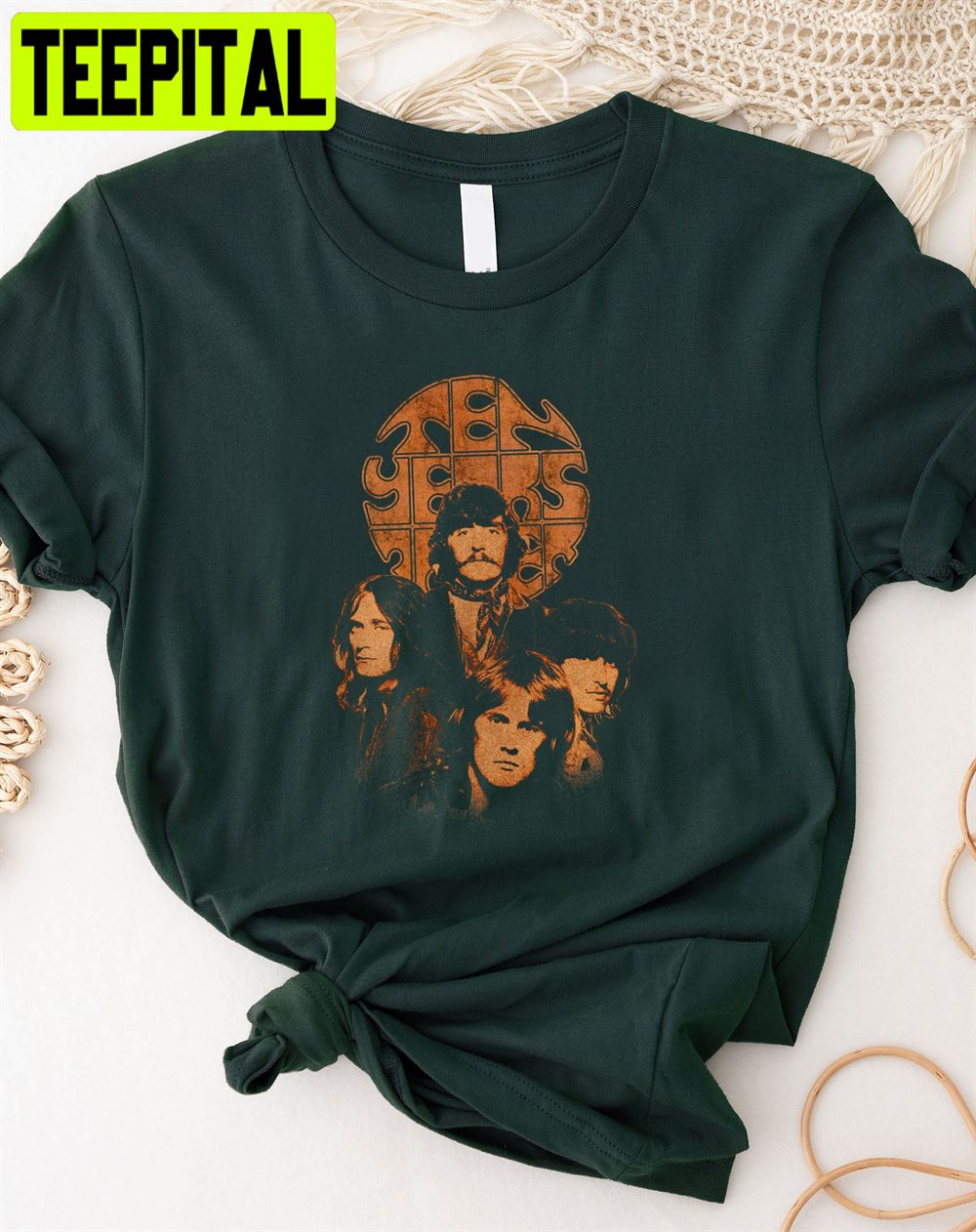 Ten Years After Band Distressed Unisex T-Shirt