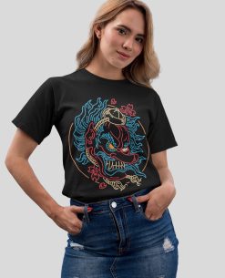 Tengu Japanese Urban Artwork Iconic Illustration Unisex T-Shirt