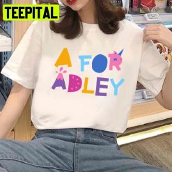 Text A For Adley Colored Design Unsex T-Shirt