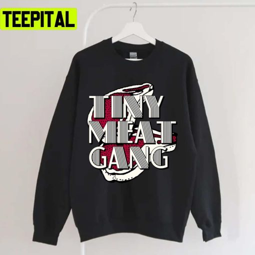 Text Design Tiny Meat Gang Tmg Unisex T-Shirt