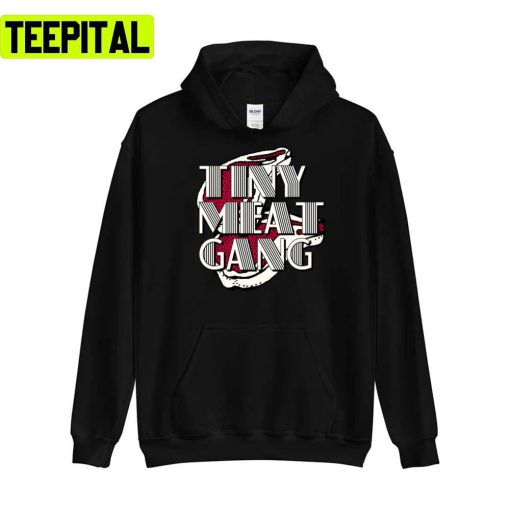 Text Design Tiny Meat Gang Tmg Unisex T-Shirt