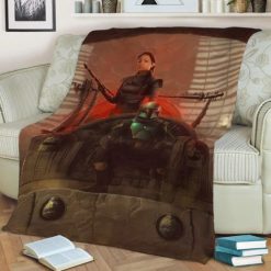 The Book Of Boba Fett Fleece Blanket Throw Blanket Gift