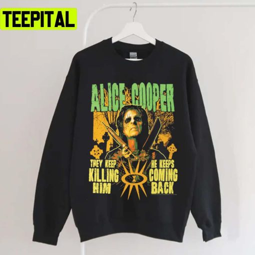 The Cool Man Show Off Alice Cooper Unisex T-Shirt