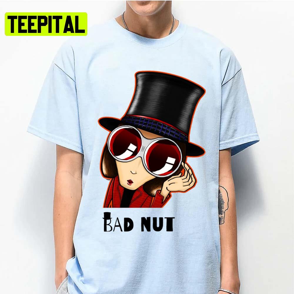 The Funny Chibi Art Wonka Bad Nut Unisex T-Shirt