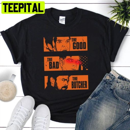 The Good The Bad The Butcher Unisex T-Shirt