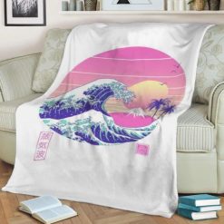 The Great Vaporwave Best Seller Fleece Blanket Throw Blanket Gift