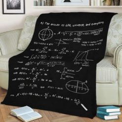 The Hitchhiker’s Guide Fleece Blanket Throw Blanket Gift