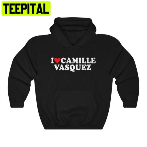 The I Love Camille Vasquez Hooded Unisex T-Shirt