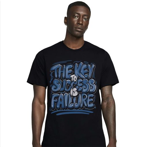 The Key To Success Match Jordan 13 Retro Brave Blue Unisex T-Shirt