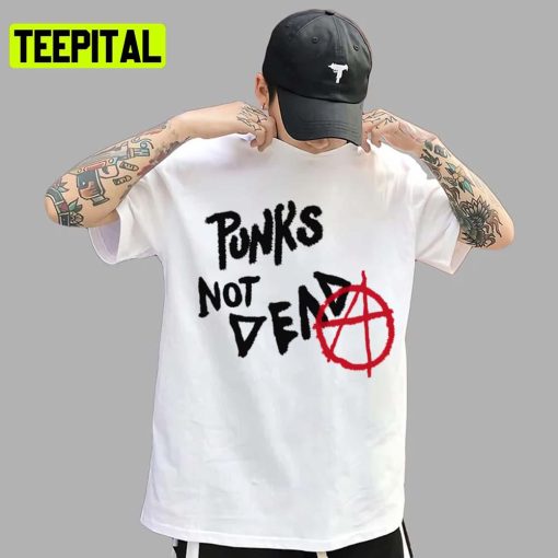 The Logo Art Punk Is Not Dead Unisex T-Shirt