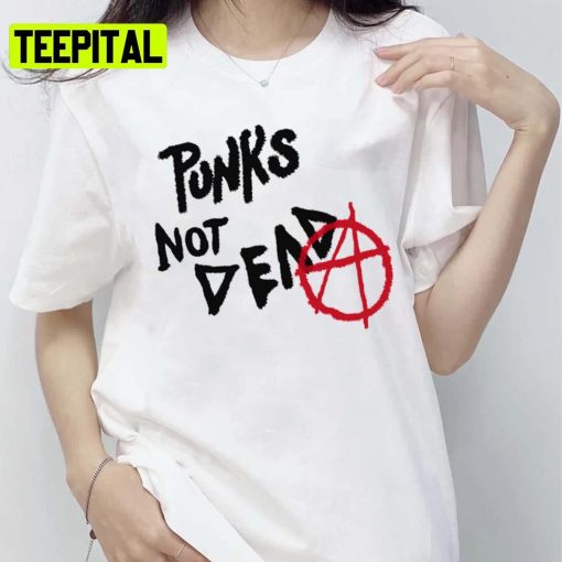 The Logo Art Punk Is Not Dead Unisex T-Shirt