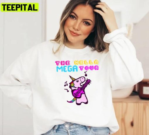 The Mega 2022 Tour Hella Unicorn Cute Art Unisex Sweatshirt