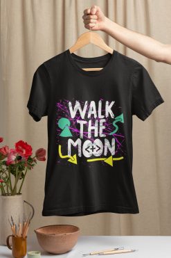 The Neon Walk The Moon Wtm Shut Up And Dance Talking Is Hard Neon Logo T-Shirt