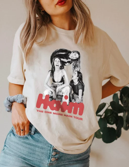 The One More Haim Tour 2022 Band Unisex T-Shirt